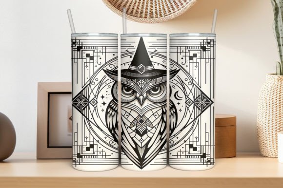 Download Owl Art Tumbler Sublimation PNG Design - Sublimation png Collection