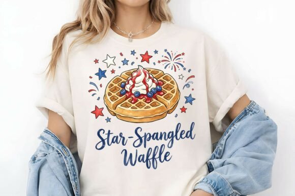 Download 4th of July Waffle Sublimation PNG - Sublimation png Collection