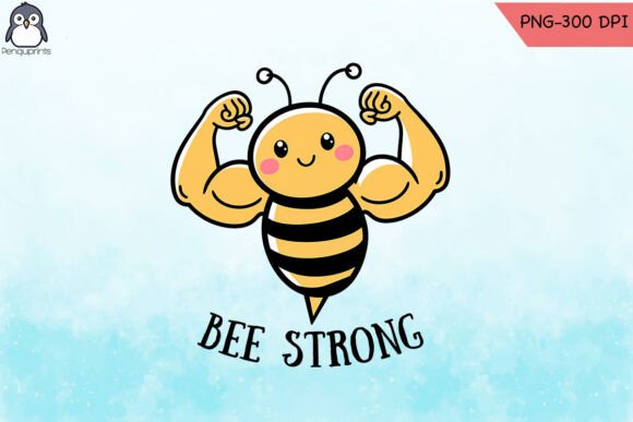 Download Bee Strong Animal Sublimation PNG - Sublimation png Collection